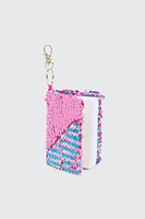 Ardene Kids Sequin Notebook Keychain in Medium Purple