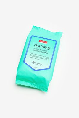 Ardene Tea Tree Makeup Wipes in Blue