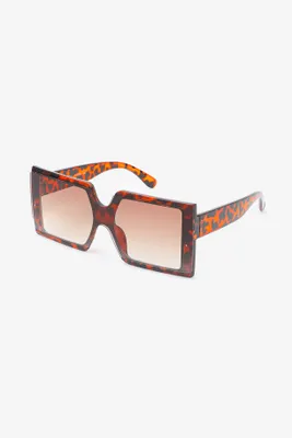 Ardene Tortoiseshell Oversized Sunglasses in Brown