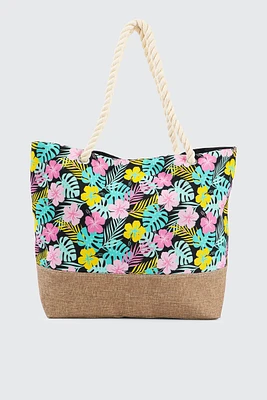 Ardene Canvas Beach Bag | 100% Recycled Polyester | Eco-Conscious