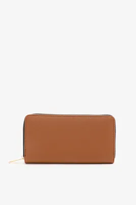 Ardene Accordion Faux Leather Wallet in | Faux Leather/Polyester