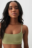 Ardene Seamless Bralette in Pistachio Delight | Size | Nylon/Elastane | Eco-Conscious