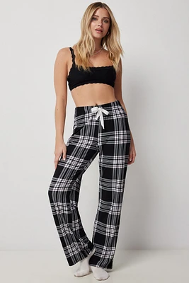 Ardene Flared PJ Pants | Size | Polyester/Spandex | Eco-Conscious