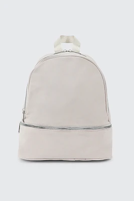 Ardene Nylon Backpack in Beige | 100% Recycled Polyester/Nylon | Eco-Conscious