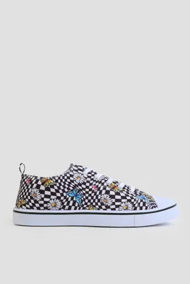 Ardene Low Top Sneakers with Toe Cap | Size | Eco-Conscious