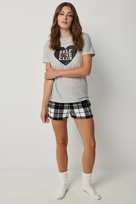 Ardene Printed Plush PJ Boxers in | Size | 100% Recycled Polyester | Eco-Conscious