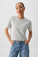 Ardene Basic Organic Cotton Boxy T-Shirt in | Size | Cotton/Elastane | Eco-Conscious