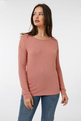 pink store clothes sweaters