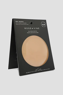 Ardene Invisible Silicone Pasties in Beige