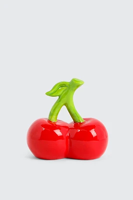 Ardene Kids Cherry Coin Bank in Red