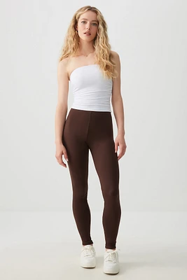 Ardene Super Soft Leggings in Brown | Size | Polyester/Spandex