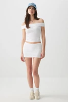 Ardene Foldover Skort in | Size | Spandex/Cotton