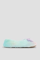 Ardene Faux Fur Slippers | Size | Polyester