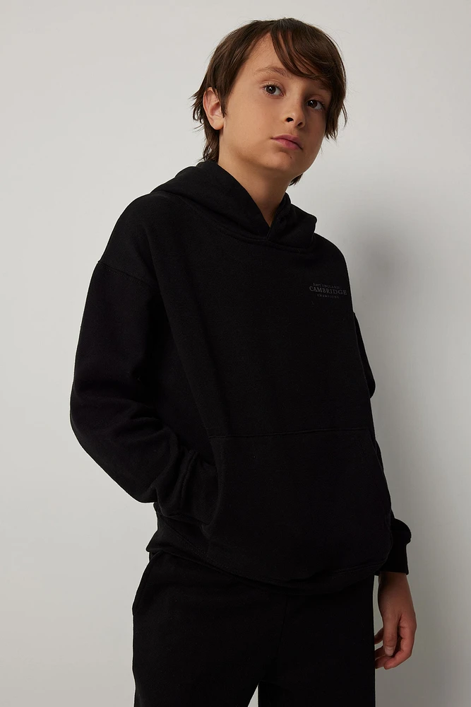 Ardene Kids Logo Hoodie in | Size | Polyester/Cotton | Fleece-Lined