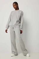 Ardene Straight Leg Sweatpants in | Size | Polyester/Cotton | Fleece-Lined | Eco-Conscious