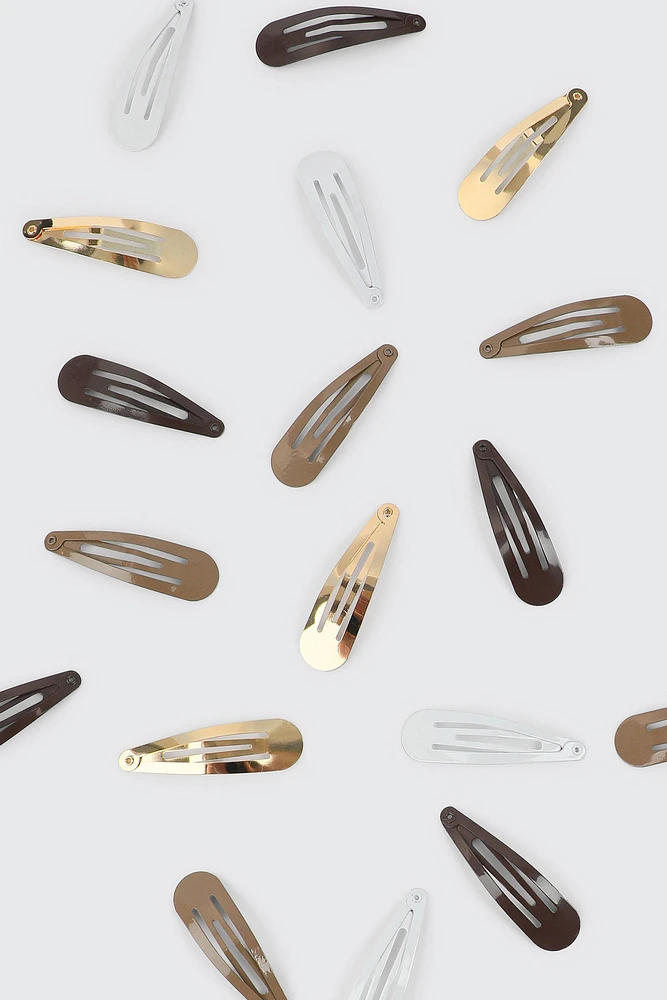 Ardene 20-Pack Hair Snap Clips