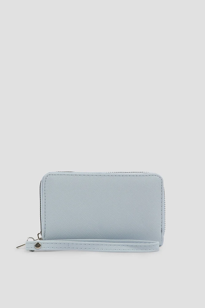 Ardene Accordion Wallet in Light | Faux Leather/Polyester