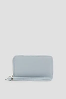 Ardene Accordion Wallet in Light | Faux Leather/Polyester