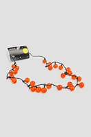 Ardene Light Up Pumpkin Necklace in Orange