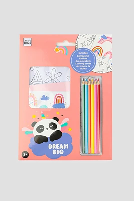 Ardene Kids Panda Coloring Set