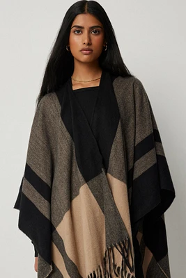 Ardene Plaid Shawl in | Polyester