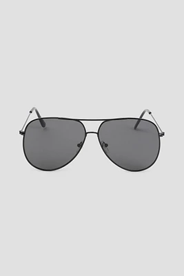 Ardene Aviator Sunglasses in Black