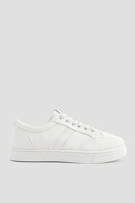 Ardene Monochromatic Tennis Shoes in | Size | Faux Leather