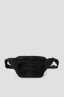 Ardene Nylon Fanny Pack in Black | Eco-Conscious | 100% Recycled