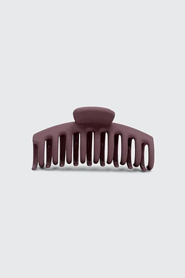 Ardene Hair Claw in Burgundy | Eco-Conscious