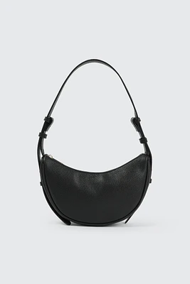 Ardene Half Moon Bag in Black | 100% Recycled Polyester | Eco-Conscious