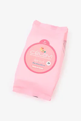 Ardene Apricot Makeup Wipes in Lt. Pink