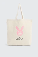 NXNE x Ardene Tote Bag in Beige | 100% Cotton