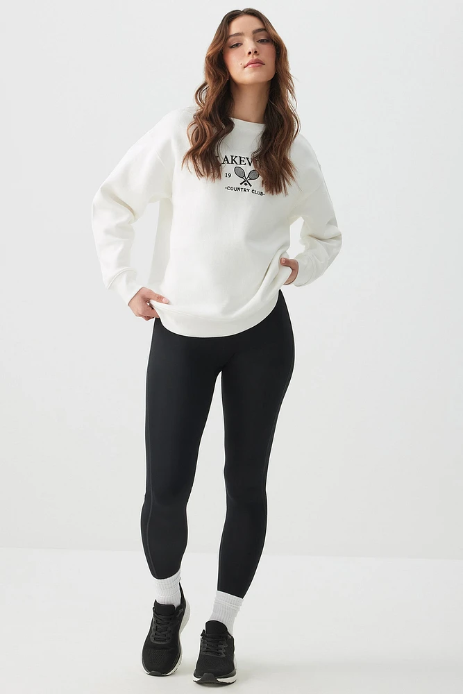 Ardene V Waistband Leggings in | Size | Nylon/Spandex | Eco-Conscious
