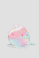 Ardene Cupcake Purse in Light Pink | Faux Leather