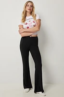 Ardene Flare Leg PJ Pants in | Size | Polyester/Elastane | Eco-Conscious