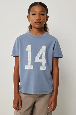 Ardene Kids Classic Graphic T-Shirt in | Size | Spandex/Cotton