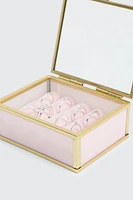Ardene Acrylic Jewelry Box in Light Pink