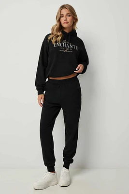Ardene Baggy Sweatpants in | Size | Polyester/Cotton | Fleece-Lined