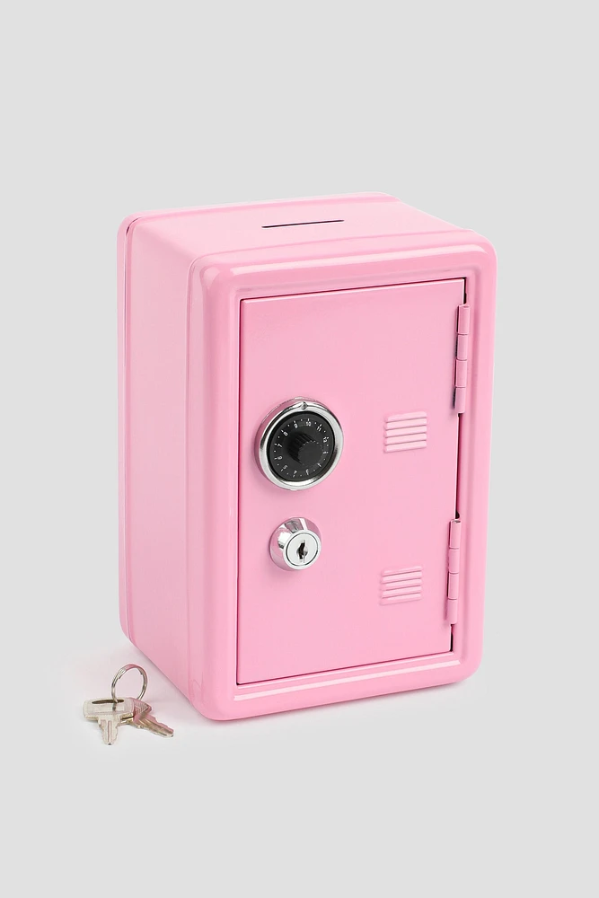 Ardene Locker-Shaped Safe Box in Pink