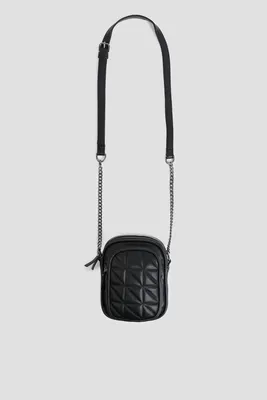 Ardene Two-Compartment Phone Bag in | Faux Leather/Polyester