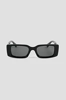Ardene Slim Rectangular Sunglasses in