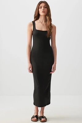 Ardene Super Soft Bodycon Tank Midi Dress in | Size | Polyester/Elastane | Eco-Conscious