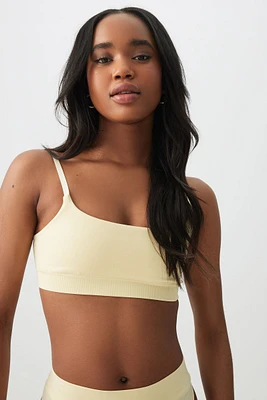 Ardene Seamless Bralette in Banana Cream | Size | Nylon/Elastane | Eco-Conscious