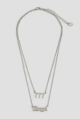 Ardene 777 Necklace in Silver