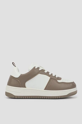 Ardene Basketball Sneakers in | Size | Faux Leather