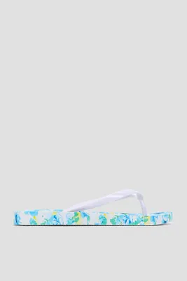 Ardene Jelly Strap Flip-Flops Sandals | Size
