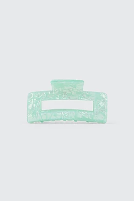 Ardene Rectangular Cutout Hair Claw in Light