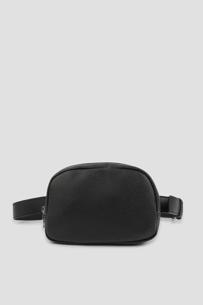 Ardene Faux Leather Fanny Pack in | Faux Leather/Polyester