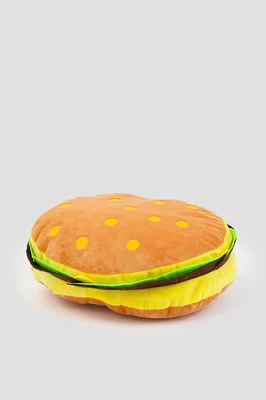 Ardene Plush Hamburger in Orange