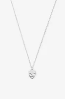 Ardene Alien Chain Necklace in Silver